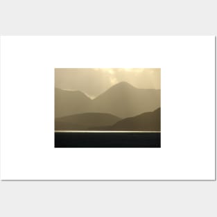 Red Cuillins, Scotland Posters and Art